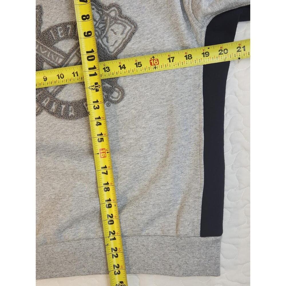 Atlanta Braves Sweatshirt Embroidered MLB Baseball Gray Pullover Men Women M L - Picture 7 of 7